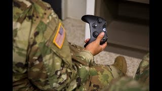 Army Rangers 'Blow Off Some Steam' Playing Call of Duty at Kandahar USO screenshot 3