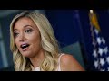 White House Press Secretary Kayleigh McEnany holds a briefing