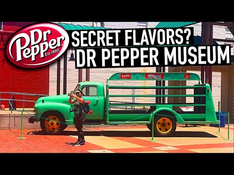 Dr Pepper Museum: What Are The Secret Flavors??? - YouTube