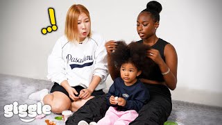 'How Can I Style My Blasian Daughter's Hair?' Korean Mom Asks Black Woman For Help..!