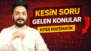 Kpss Matematik Banko Konular Full Net Getiren Başlıklar