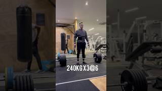 Paused deadlifts are goated #powerlifting #deadlift