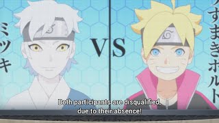 Boruto and Mitsuki are disqualified of the Chunin Exam, Episode 226