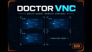 DOCTOR VNC — Multi-Agent Remote Control Dashboard screenshot 4
