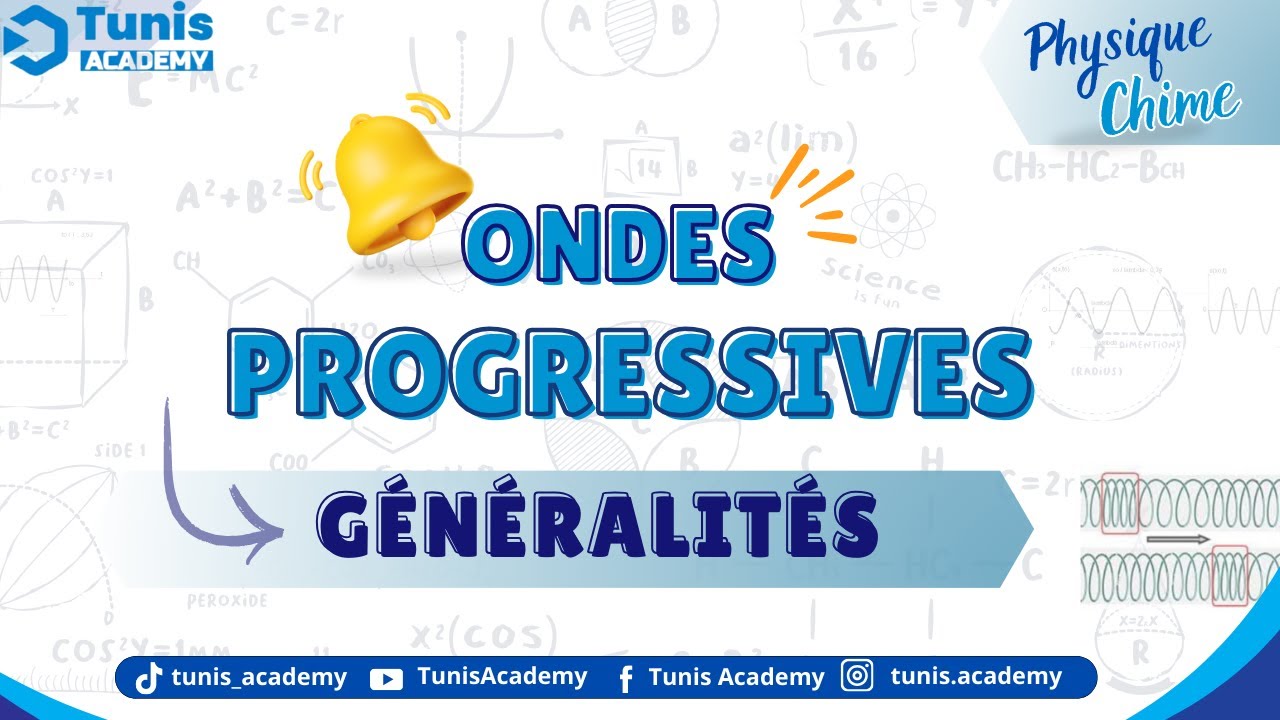 🌊 ONDES MÉCANIQUES PROGRESSIVES -  Comprendre Les Ondes