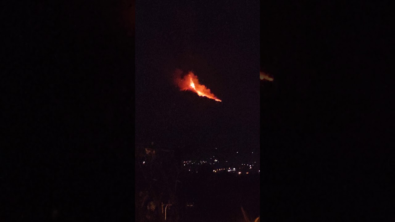 fontane di lava etna febbraio 2021