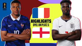 Frankreich vs. England: HIGHLIGHTS - IRRES 10-Tore-Spektakel im kleinen WM-Finale! | FIFA WM 2026
