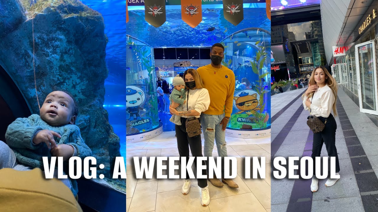 VLOG: BABYS FIRST TIME TO THE AQUARIUM, HAVING A BABY ABROAD, + MORE ...