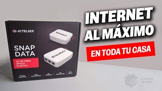 FIBRA OPTICA PLASTICA! 😲 La mejor alternativa a los repetidores Wifi