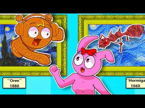 THE PAINTINGS ARE ALIVE?!