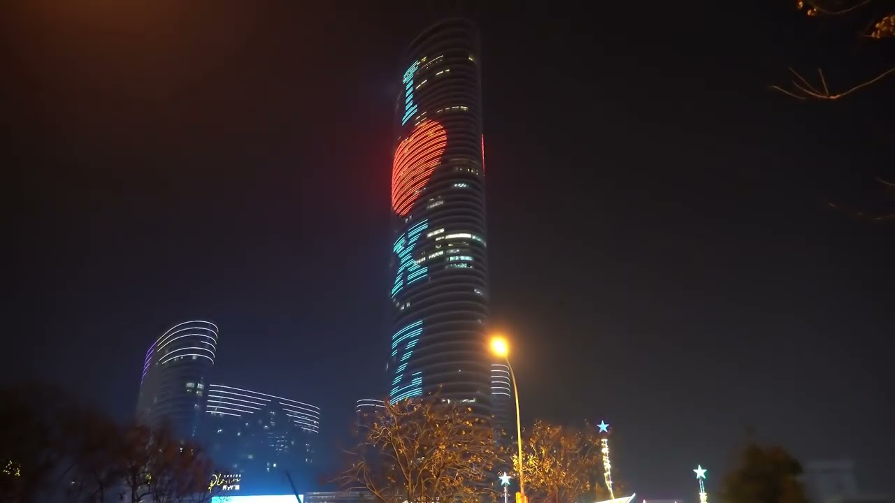Skyscraper Outdoor LED Mesh Display