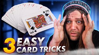 3 EASY Card Tricks YOU Can LEARN In 5 MINUTES! - part 5