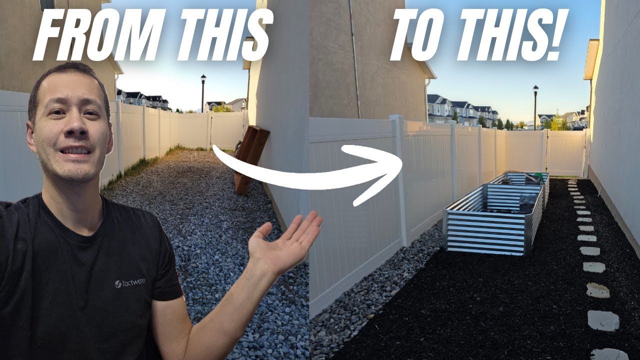 From Wasted Space to Something Amazing — 4 Months Transforming a Side Lot (Solo)