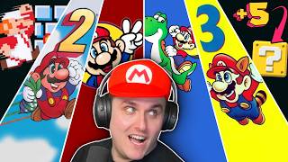 Playing 5 Super Mario Games, but they keep SWAPPING! screenshot 4