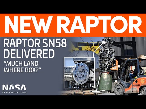 SpaceX Boca Chica - Raptor SN58 Delivered - SN10 Wreckage Scrapped