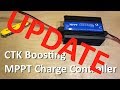 Quick update - Boosting MPPT Solar Charge Controller - 12v Solar Shed