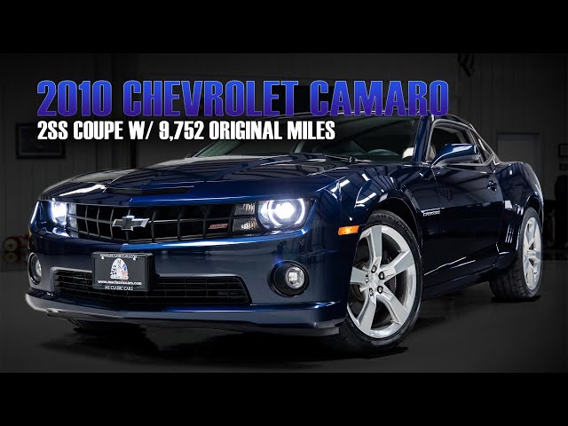 2010 Chevrolet Camaro 2SS with 9,752 Original Miles - YouTube