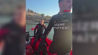 ŞIRNAK CİZRE’DE DİCLE NEHRİ’NE DÜŞEN 12 YAŞINDAKİ AHMET ERÇİL’İN CANSIZ BEDENİ BULUNDU