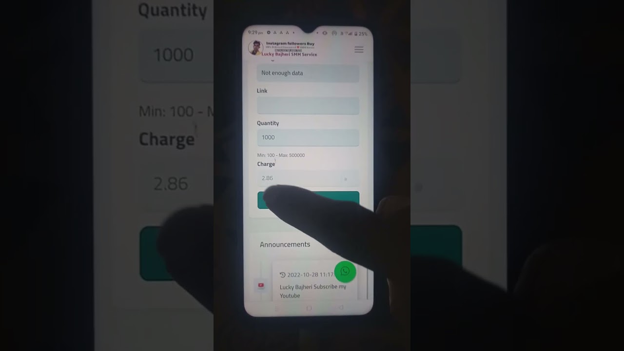 Instagram likes increase| Rs.2. में 1000 follower real 