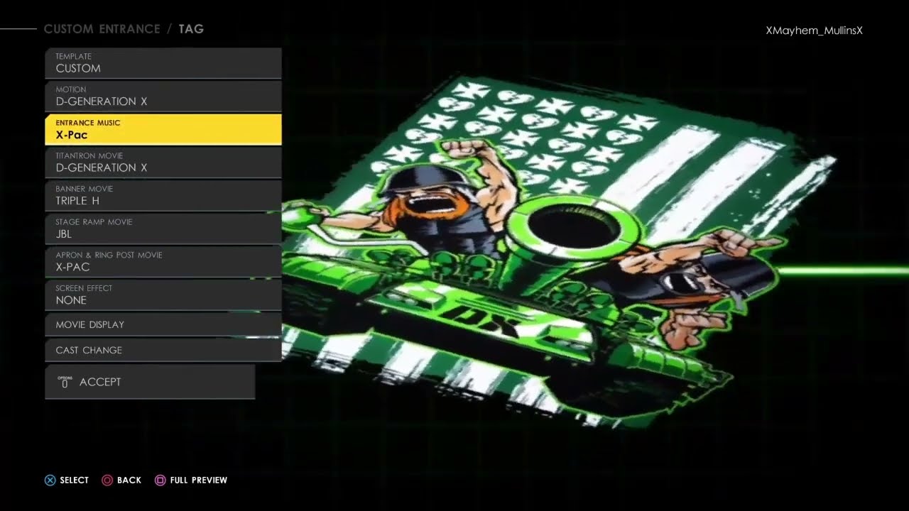 HOW TO CREATE DX ENTRANCE - WWE 2K22 