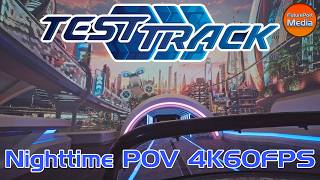Test Track 3.0 | 2026 Nighttime POV 4K60FPS | EPCOT Walt Disney World | Queue & Ride Full Experience