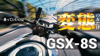 試乗GSX-8S 真の変態向け！ この時代になぜ作ったんだ手に負えない加速力のバイク！！【SUZUKI GSX-8S】突然逃太郎のモトブログ