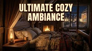 ASMR Rain & Wind Sounds for Sleep | 1 Hour Cozy Rainstorm | Deep Sleep & Relaxation