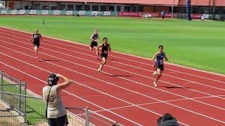 200m U14 Boys Final, 2025 NQ Championships, Townsville 28 September 2025