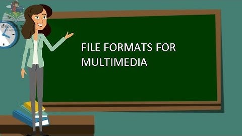 XII STD COMPUTER APPLICATIONS - LESSON 1   PART 2   FILE FORMATS FOR MULTIMEDIA   ENGLISH MEDIUM