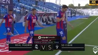 Real madrid vs eibar (3-1) 2020 4k ...
