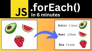 JS array .forEach() method