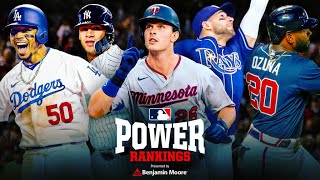 Reacting to the mlb power rankings ...