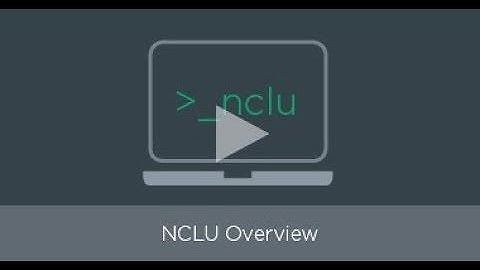 NCLU Overview