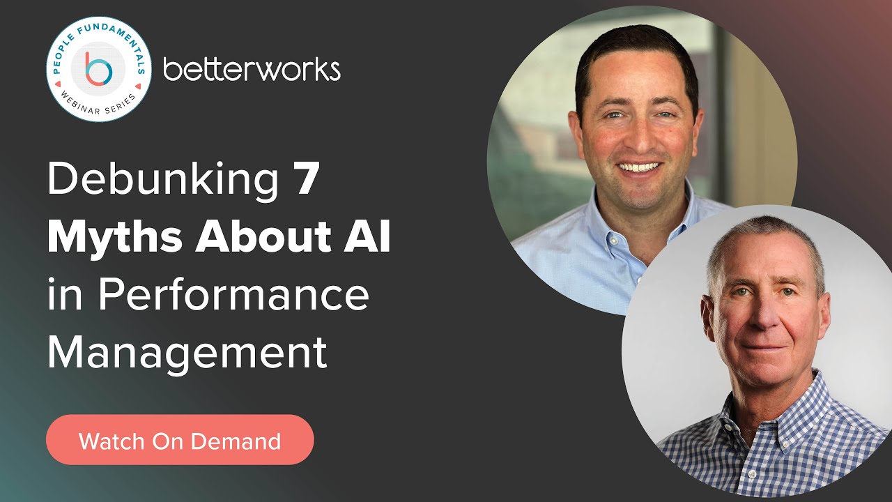 Debunking 7 Myths About AI in Performance Management - YouTube