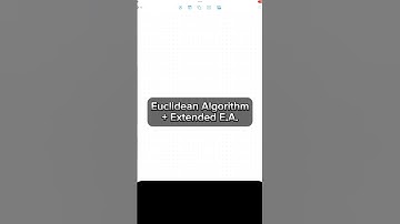 Euclidean Algorithm + Reverse #fyp #math #mathhack #mathematics #maths #number #theory
