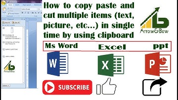 How to Copy and Paste Multiple Items at Once or clipboard usage - Tips & Tricks