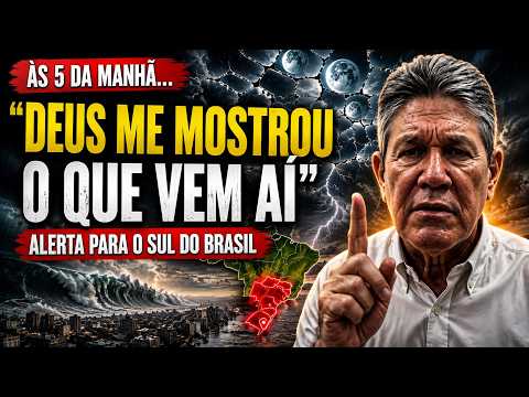 ATTENTION BRAZIL: HE SAW SOMETHING IN THE SKY AND ISSUED A WARNING TO BRAZIL