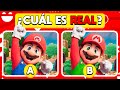 ADIVINA ¿CUÁL ES EL PERSONAJE REAL? Edición SUPER MARIO BROS 🍄🤔🧠 | Trivia Mario Bros | DiverTrivia ✅