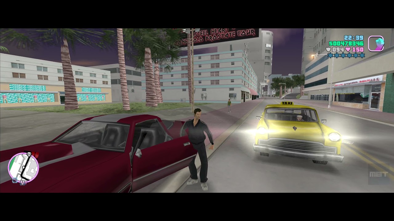 66 GTA Vice City Ultrawide 110 9th Store Knocked Off The Jewelers