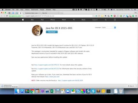 How to Fix Java JDK pop up issue on Mac El Capitan - Dec 2015 method.