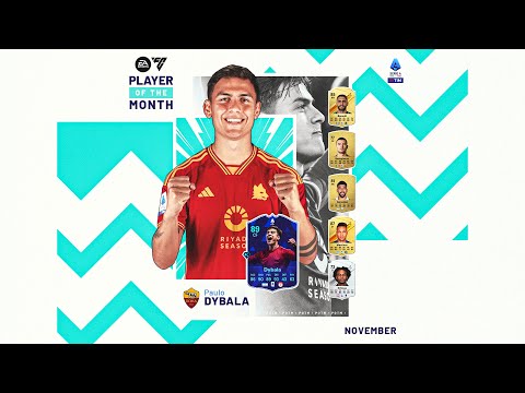 Paulo Dybala | Player of the Month: November 2023 | Serie A 2023/24