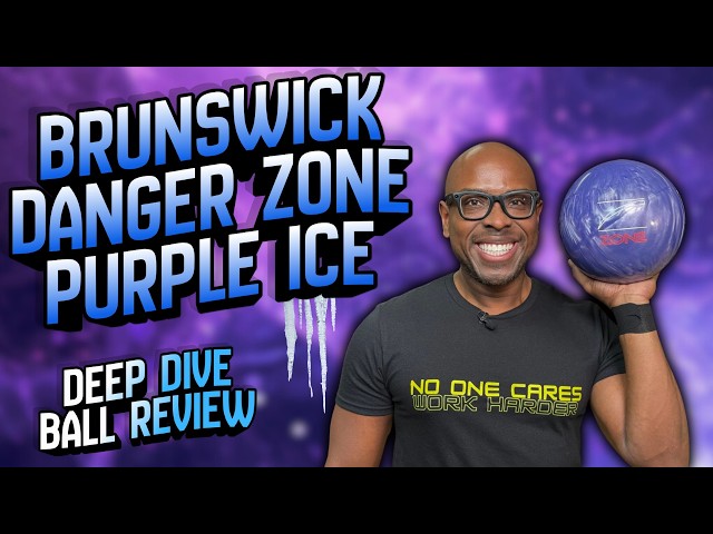 This Ball is Wayyyy Long and Smooth | Brunswick Danger Zone Purple