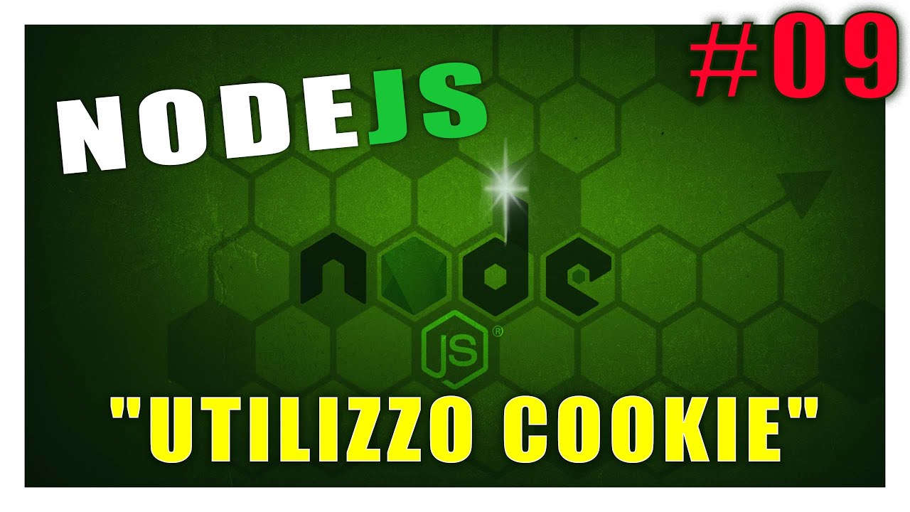 UTILIZZO COOKIE - Corso NodeJS #9 | Vita Da Founder - YouTube