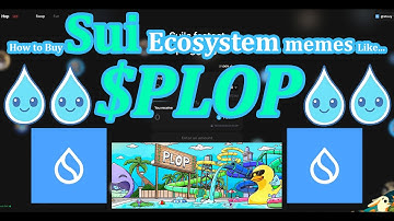 How To Swap for $PLOP on Hop Aggregator (Sui Meme Coins are on Fire)