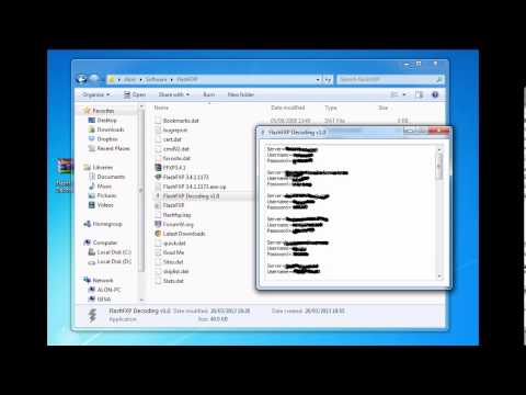 FlashFXP Decoding Password