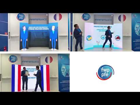 Magic on the French Pavilion of WWF8 /  Magie sur l'Espace France du FME8