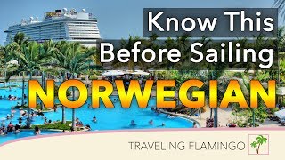 Know THIS Before Sailing Norwegian Cruise Line | Norwegian Cruise Tips