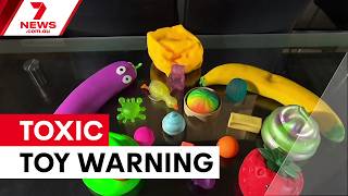 Information Health warning issued over toxic squishy toys | 7NEWS Update