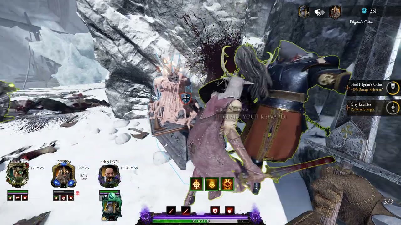 (Vermintide 2) Khornes Expedition of Courage - Cataclysm - Grail Knight