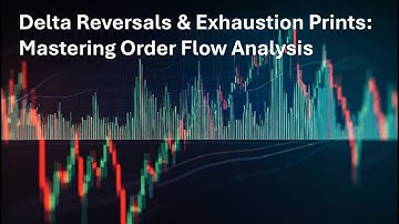 Delta Reversals & Exhaustion Prints Master Order Flow Analysis With Orderflows Trader